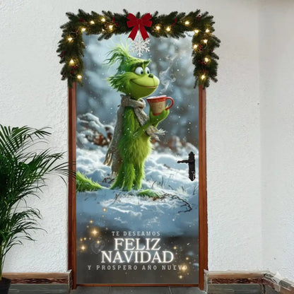 Funda Decorativa Navideña para Puerta
