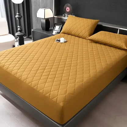 Protector Antifluido Premium + Fundas de Almohada GRATIS