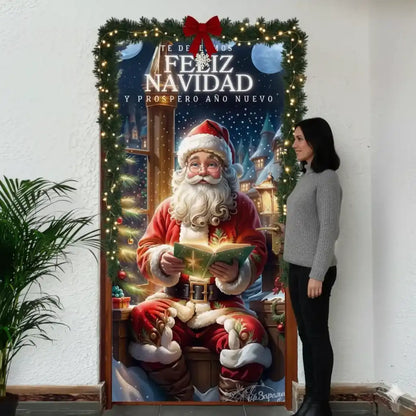 Funda Decorativa Navideña para Puerta