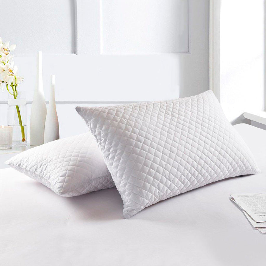 Protector Almohada Acolchado x2 Und